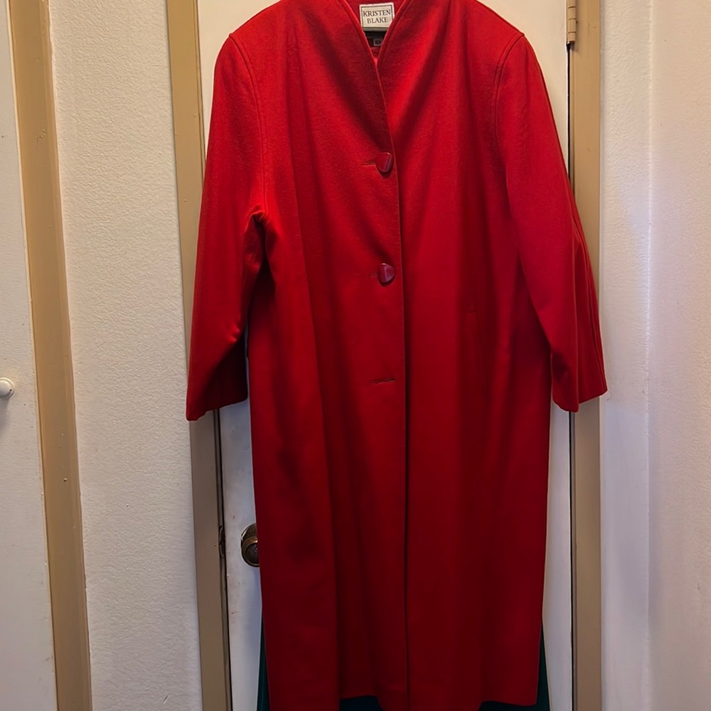 Red Coat- I used only for cocktail party